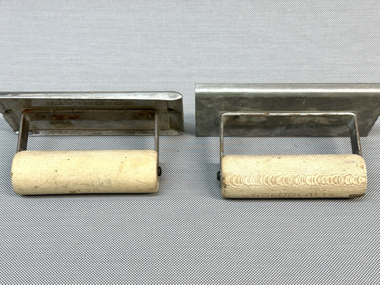 Goldblatt Concrete Joint Edger & Groover Tools Grooving Edging Wood Handles