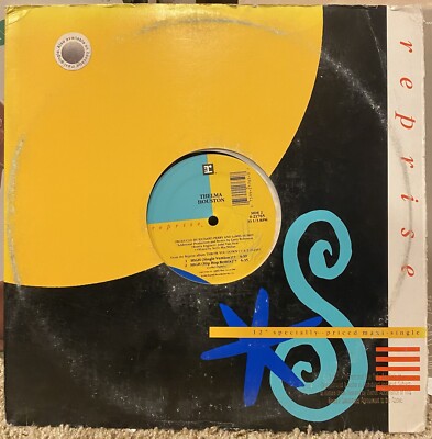 Thelma Houston - High - 12” vinyl maxi-single, 1990 Reprise