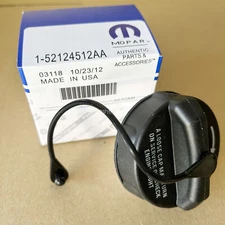 OEM Fuel Filler Gas Cap W/Tether 52030377AB For 99-19 Jeep Dodge Chrysler