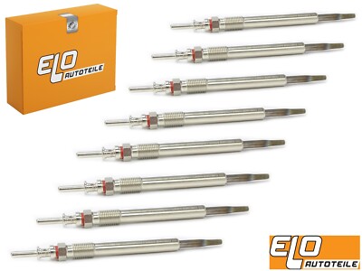 8x ORIGINAL ELO GLÜHKERZE für ALPINA D10 E39 BMW 7er E38 OPEL ASTRA G SAAB