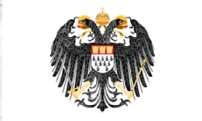 12x18 Coat of Arms Cologne Germany BOAT Flag with Eagle 100D Koln Deutschland