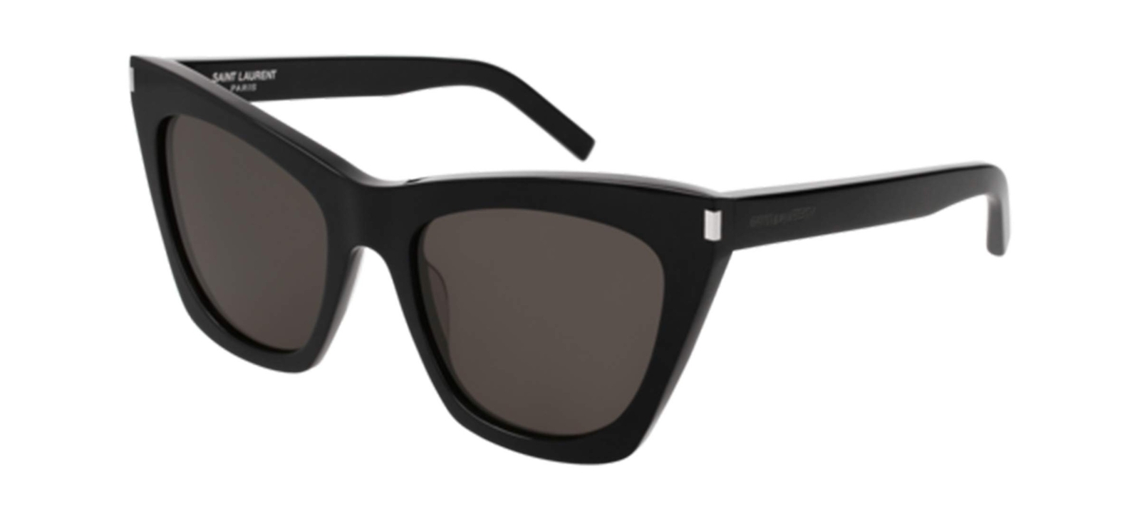 Occhiali da sole donna Saint Laurent occhi di gatto neri 55 0 millimetri