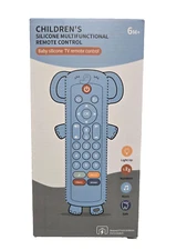 Baby Remote Control Toy with Silicone Teether Cover - Sealed new in box.