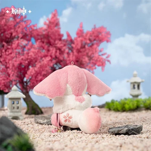 HOT Genshin Impact Yae Miko Fox Plush Doll Stuffed Toy Keychain Backpack Pendant - Bild 4 von 10