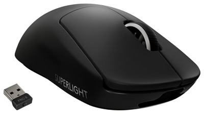 Logitech Pro X Superlight 25600 DPI Gaming Maus  Schwarz