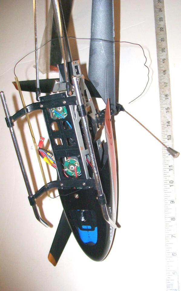 VOLITATION Metallrahmen Hi-Speed RC Hubschrauber RC; günstig verkauft, braucht TLC - Bild 3 von 4