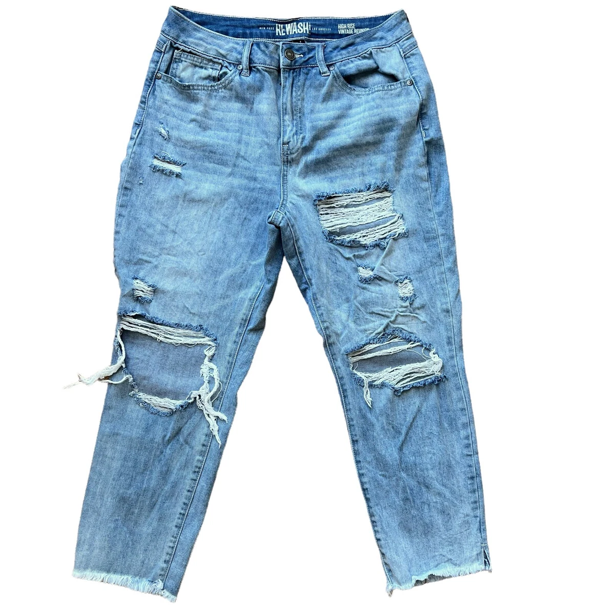 Rewash Jeans Womens 11 30 High Rise Vintage Reunion Skinny Light