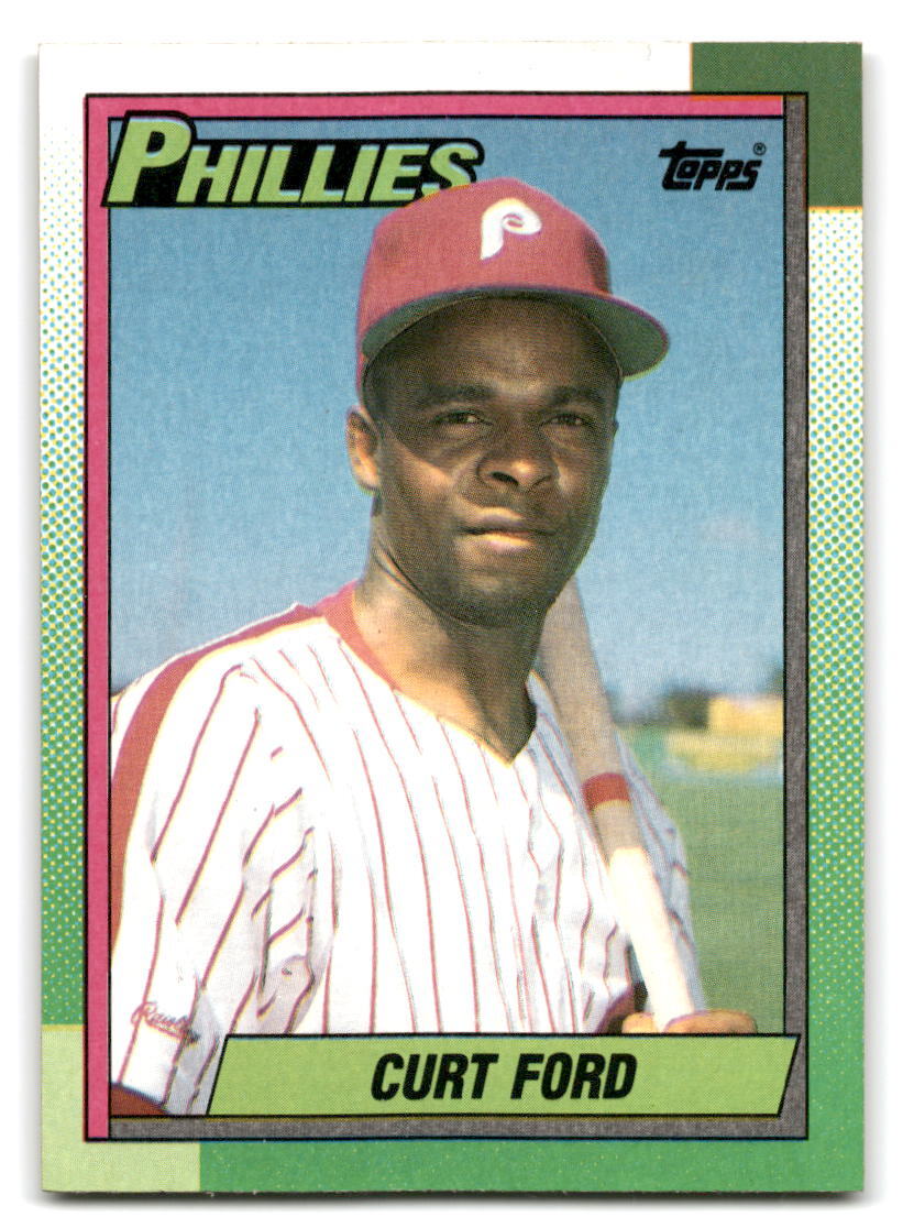 Curt Ford 1990 Topps #39 Philadelphia Phillies BASEBALL