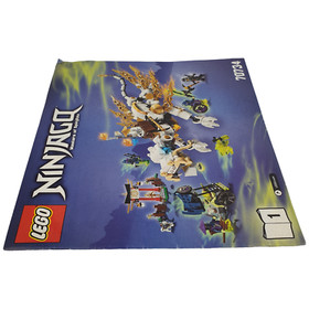 Lego 70734 Ninjago Master Wu Dragon INSTRUCTION MANUALS ONLY 2015 Retired 8+ Vgd