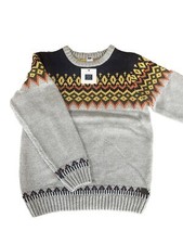 Janie And Jack Sweater Grey Boys 8