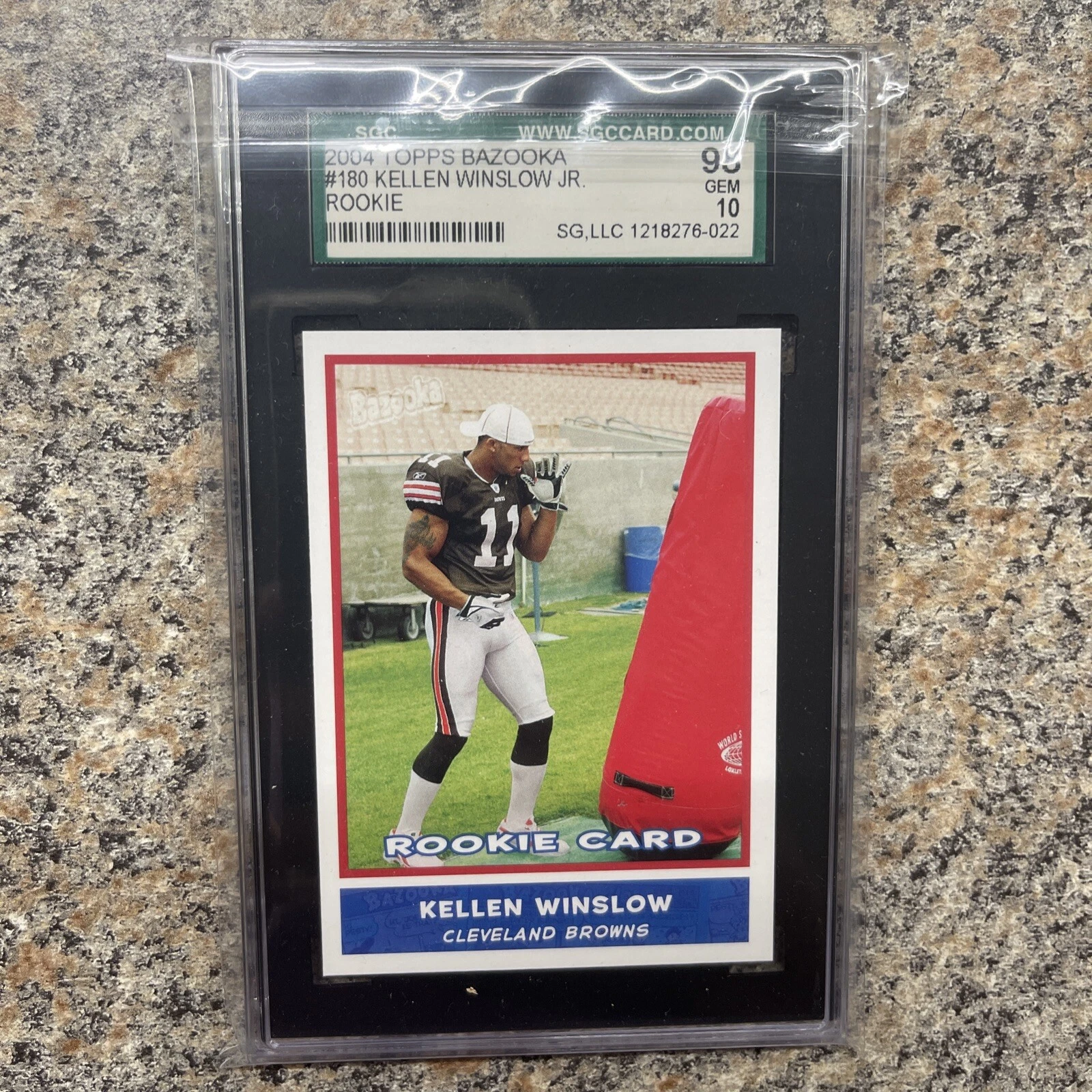 Kellen Winslow Bazooka #180 Base