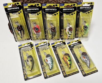 Spro FAT IRIS 60 CR Crank 6cm 18g 9 Farben Tauchtiefe 2,50m -3,00m Rassel