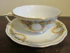 Herend Hungary Porcelain Tea Cup And Saucer 20734 /ST