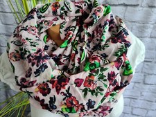 Cecil Schal Loop weich fallend rosa blumen (919)  NEU