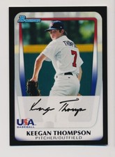 KEEGAN THOMPSON ⚾ 2011 Bowman Draft Prospects #BDPP107 USA Baseball Team