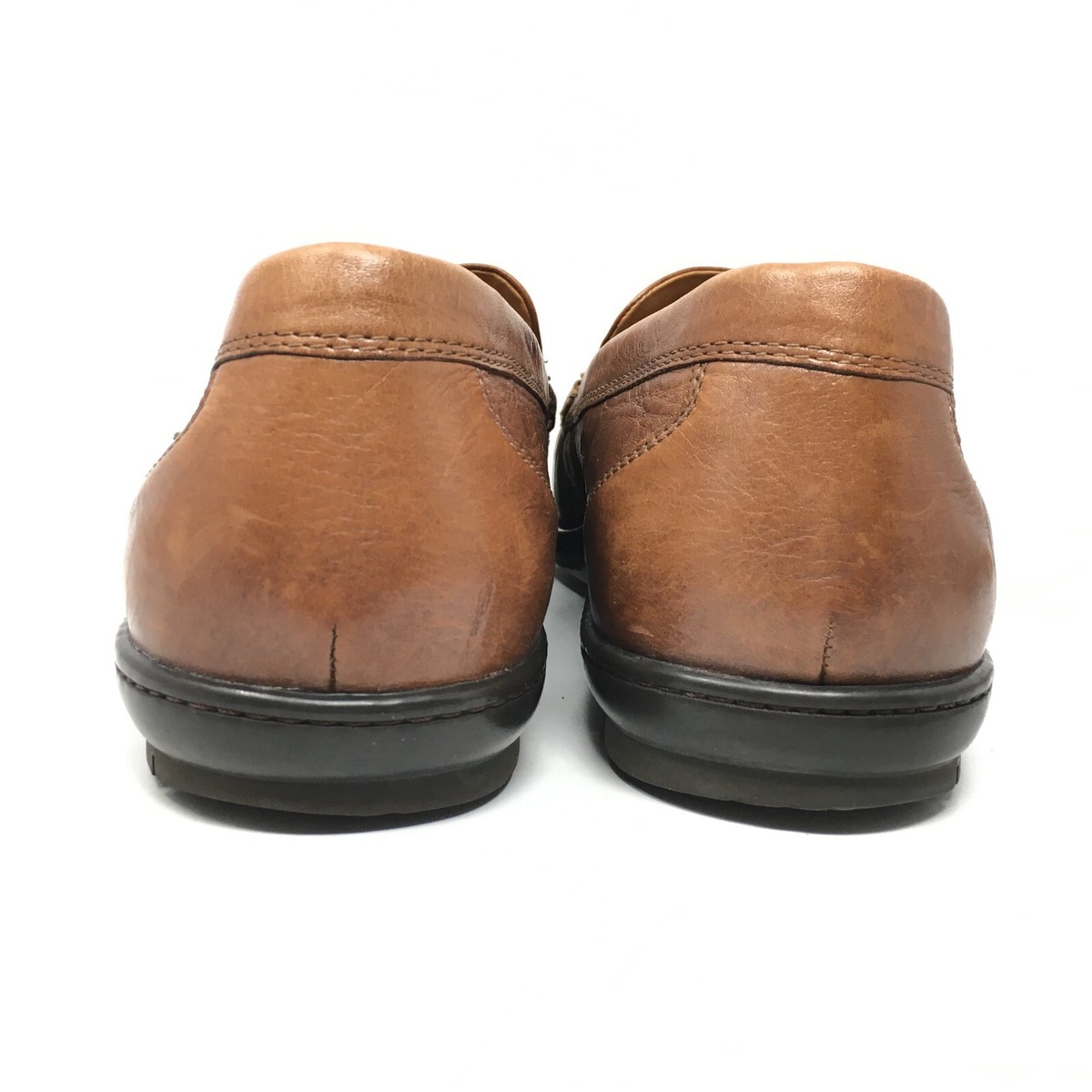 Ecco Loafers Dress Shoes Mens Size 45 EU 11-11.5 US Brown  display picture 2