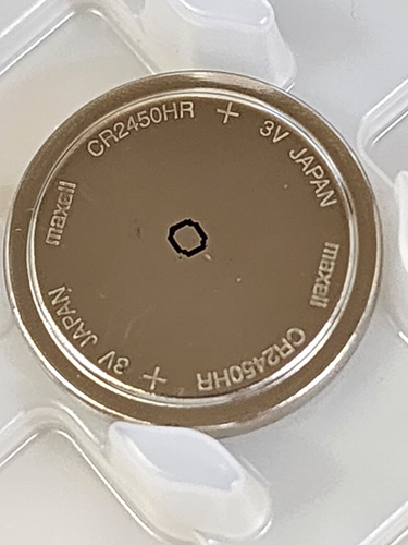 2 NEW Genuine Maxell CR2450HR (Heat Resistant) 3v LITHIUM BATTERY ...