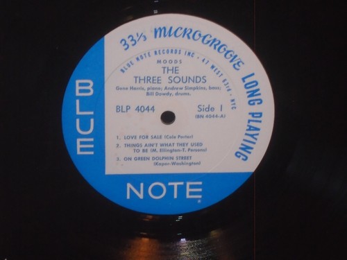 The 3 Sounds Moods Blue Note 4044 RVG EAR 47W63 ST MONo 1st press - Picture 3 of 4