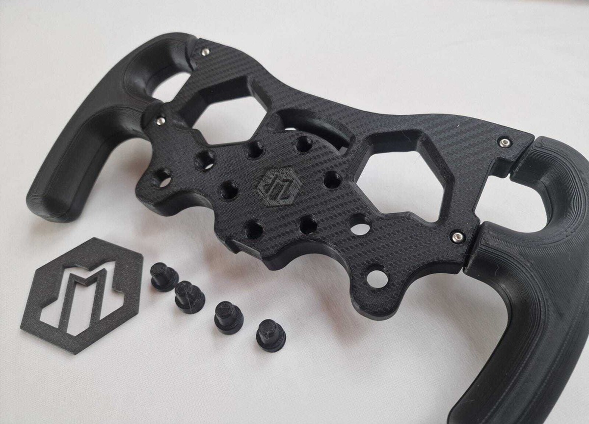 Kit Conversion Texture Fibre De Carbone F1 Pour Logitech G29 - Neuf, Pour Customiser Ton Volant