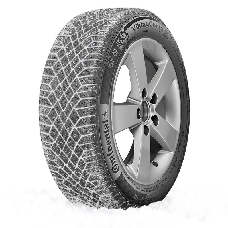 Continental Set of 4 Tires 185/55R15 T VIKINGCONTACT 7 Winter 