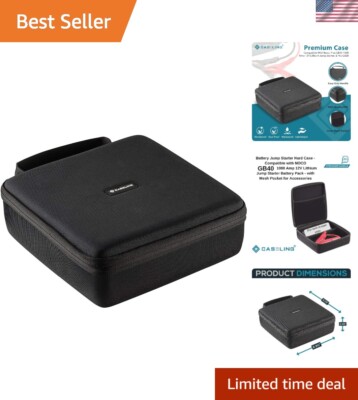 Durable Carry Case for 1000 Amp Battery Jump Starter - Organize Your Accessories