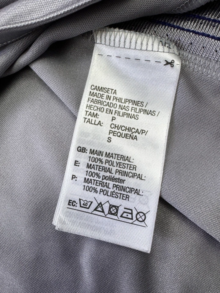 Camiseta de fútbol Adidas Emelec adulto pequeña plateada Maillot Maglia camiseta de fútbol Foto 4 de 4