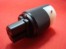 Conector de alimentación de CA IEC hembra de grado hospitalario Hubbell HBL8215C 1 pieza
