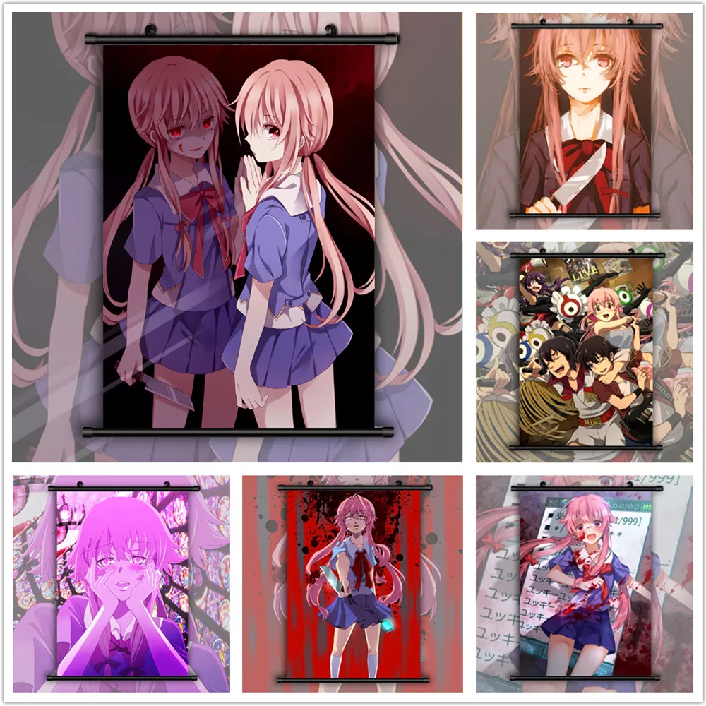 Diary Future Anime Mirai Nikki, Future Diary Poster