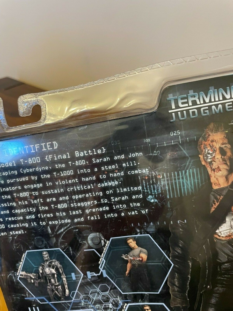 Terminator 2 Final Battle T-800, 7 Inch Action Figure, NECA