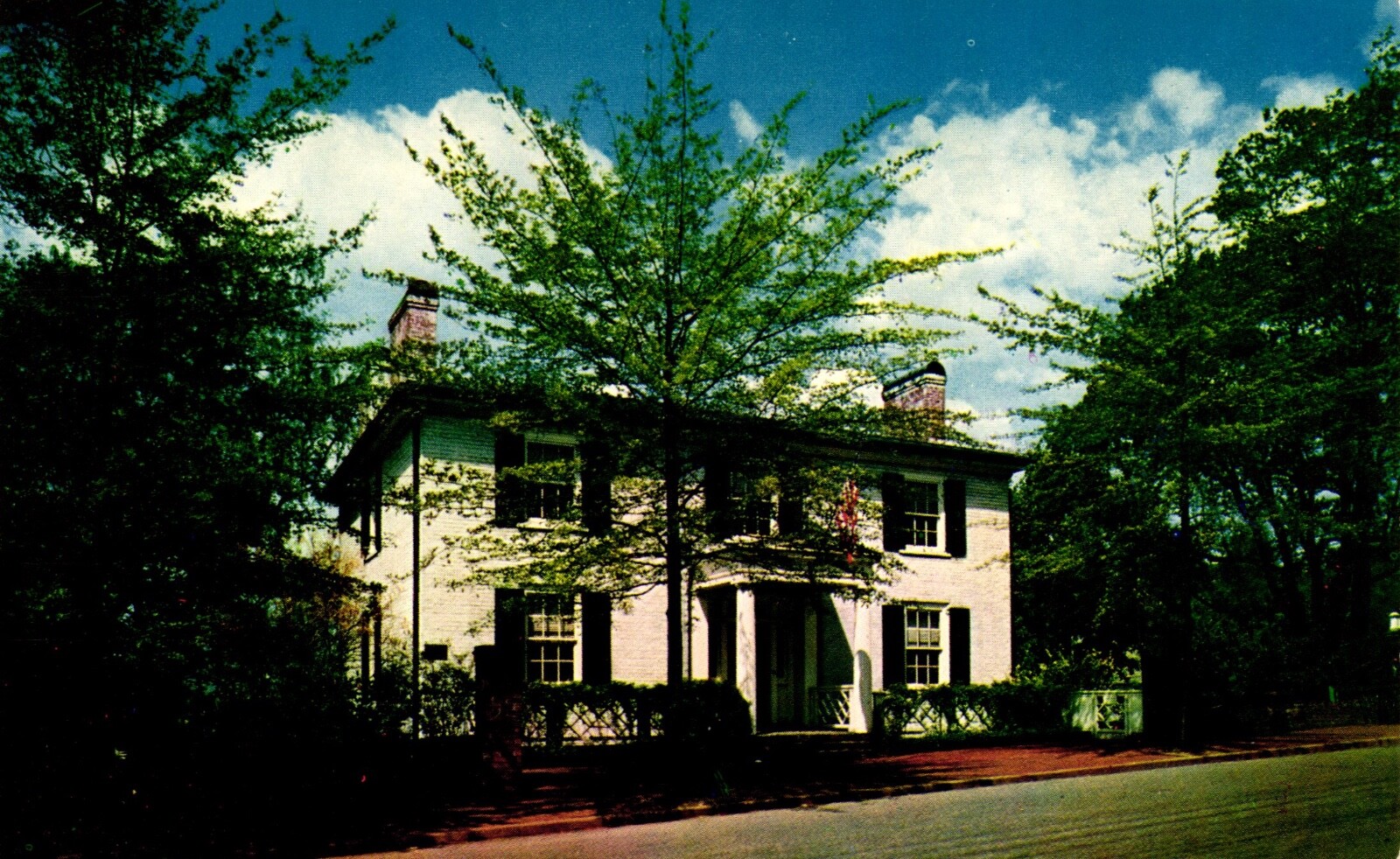 Postcard birthplace of Woodrow Wilson Staunton Virginia eBay