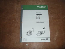 Wacker VPR 1750 Vibroplate Compactor Operator Maintenance Service Repair Manual