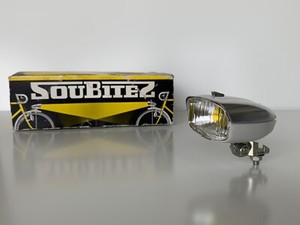 Feu Arrière Vélo Ancien Soubitez 27 - NOS Années 1950 (neuf De Stock)
