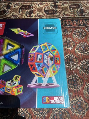 Magformers Carnival Set Complete 46 Pieces Creator Line Creative