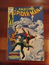 The Amazing Spider-Man #74 (July 1969 Marvel) Secret of the Petrified Tablet!
