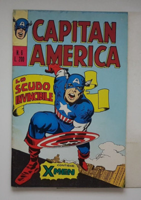   CAPTAIN AMERICA NO. 6 - Editoriale Horno - EXCELLENT (ref. 17116) surrender record