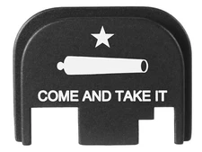 Slide Cover Rear Plate for Glock 17 19 19x Gen 1-4 Anodized Aluminum, USA Made