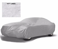 UV Reflective, Fleece Lined Car Cover for cars from 198" to 213" or 17'8" Length