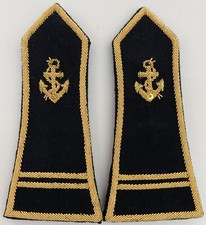 Paire d’Epaulettes Lieutenant Infanterie de Marine. Soirée (L158)