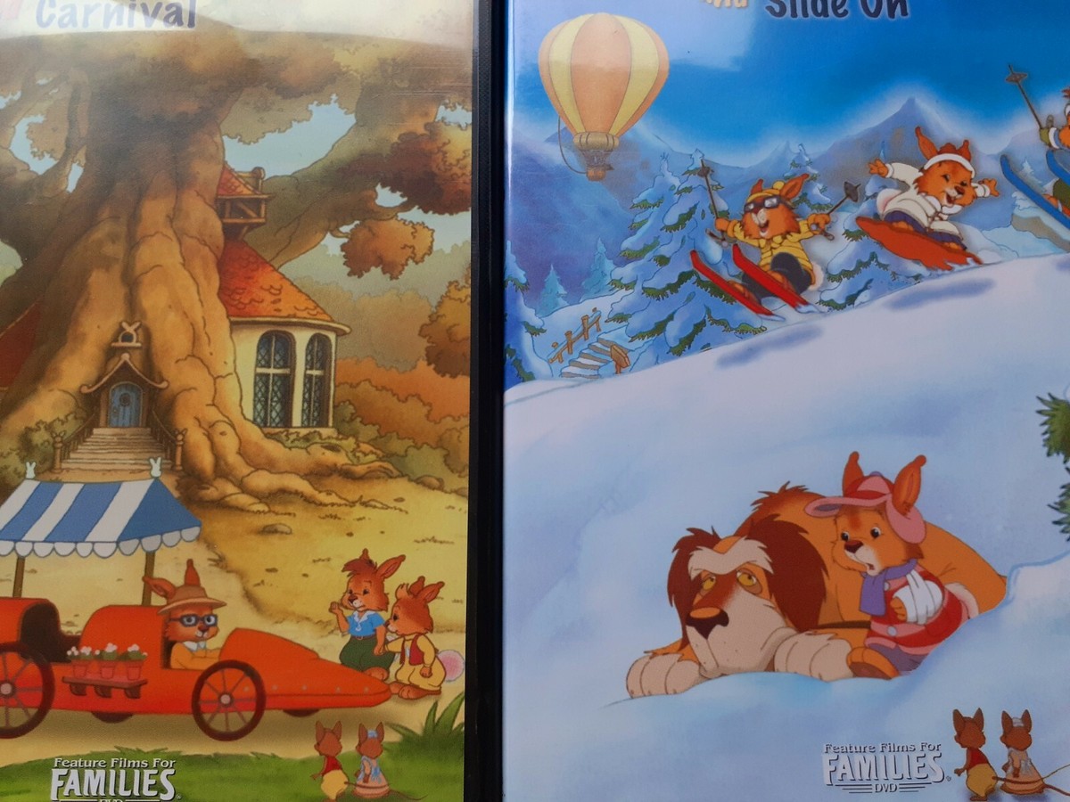 The Bellflower Bunnies (DVD) Lot of 2 Family Children Movie Volume