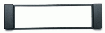 Telaio autoradio ISO nero Audi A3 01>03-Sedili Toledo 99>05 