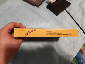 Last Action Hero (Nintendo NES) Box & Game Cart! Excellent Condition! Very RARE!