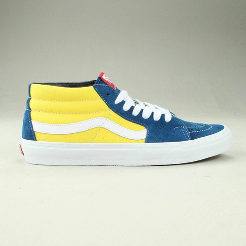 vans mid yellow