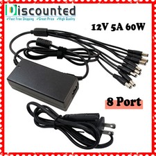 DC 12V 5A Power Supply For CCTV Security Camera DVR 8 Split Swann Lorex Defender