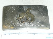BRONCO BUSTER MADE IN USA BELT BUCKLE