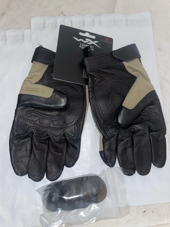 Wiley X Hybrid Coyote XL G241, Black Removable Knuckles, Tactical Gloves, 1 pair - Image 2 of 4