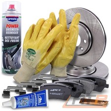 BREMSSCHEIBEN BELÜFTET Ø260 + BREMSBELÄGE + ZUBEHÖR VORNE FÜR DACIA LOGAN FS US