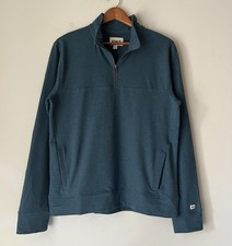 Pact Quarter Zip Pullover Men's Sz Medium Organic Cotton