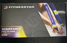 Fitnesstao Wytrzymałe opaski oporowe (zestaw 5 szt.) Pomoc w podciąganiu Trening fitness