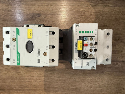 Moeller DIL3M80 Leistungsschütz / Z5 Motorschutzrelais / 11S DIL M Hilfsschalter