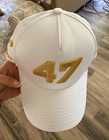 LIMITED EDITION TPUSA/USA Charlie Kirk HAT Gold 47 Adjustable OSFA Unisex — photo 1